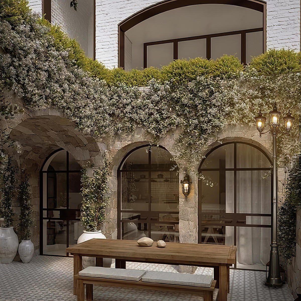 Столб фонарный уличный Loft It Marbella 100002/2300