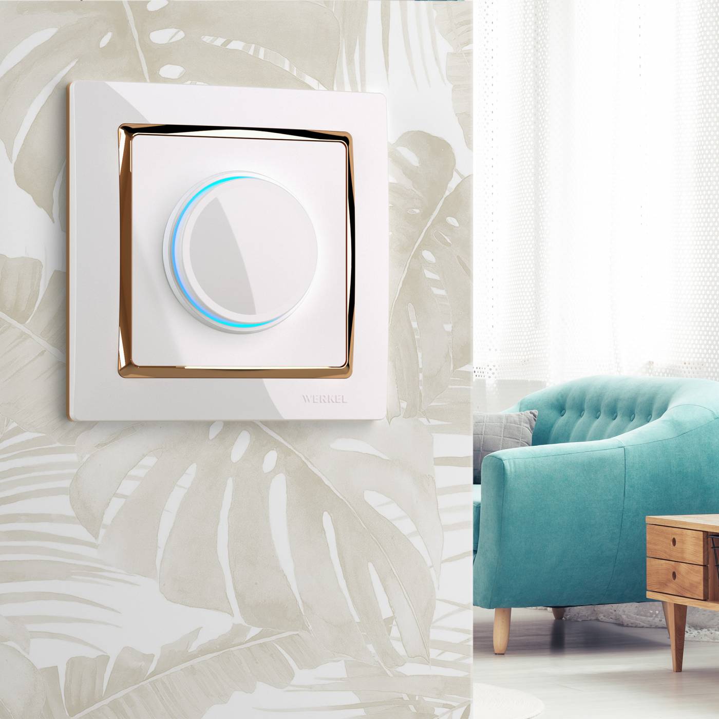 Диммер Werkel W1142101/ Диммер с подсветкой (белый)