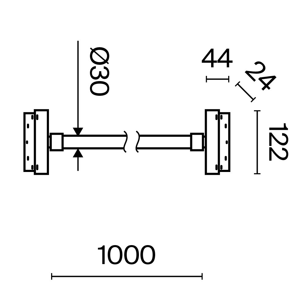 TR101-2-20W3K-B Трековый светильник Maytoni Tau Exility TR101-2-20W3K-B