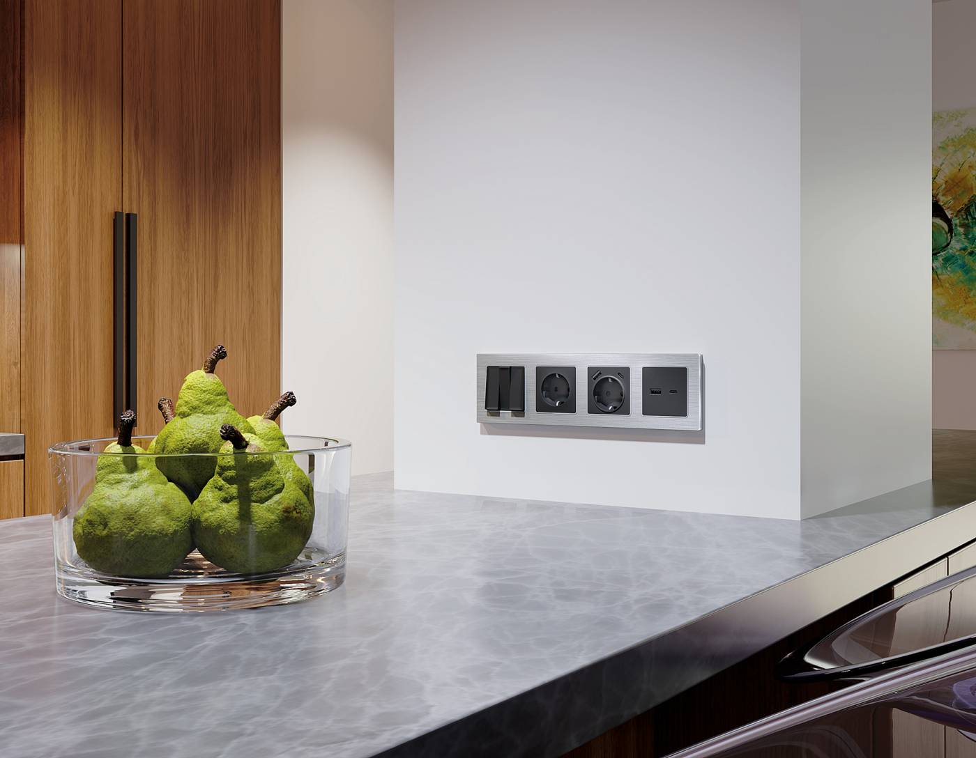 Рамка Ambrella Volt Platos Металл AF550103