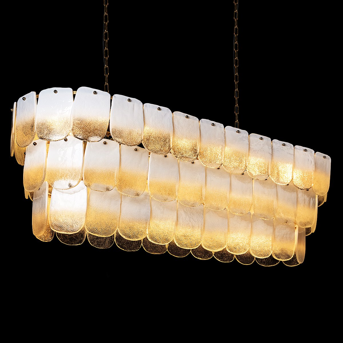 Подвесная люстра Gradient Loft It 10482/1200R White