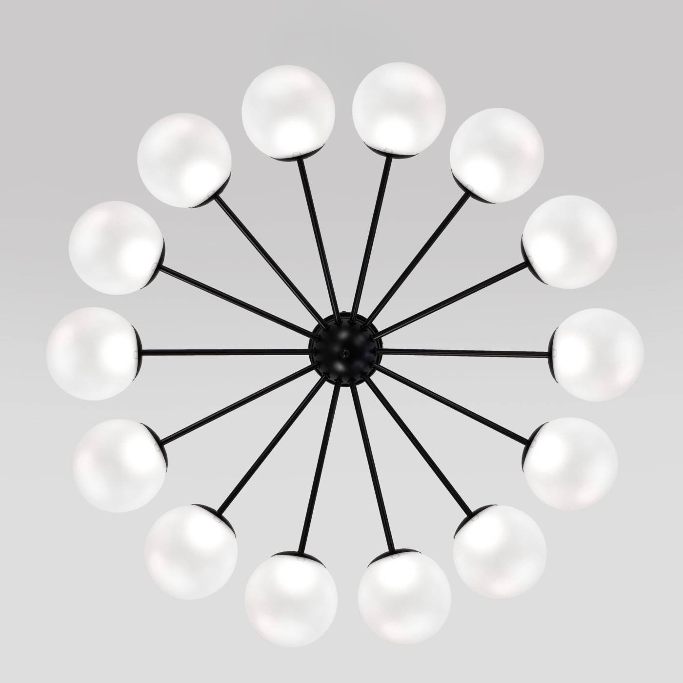 201057 LED черный Потолочная люстра Vinter Eurosvet 201057 LED черный