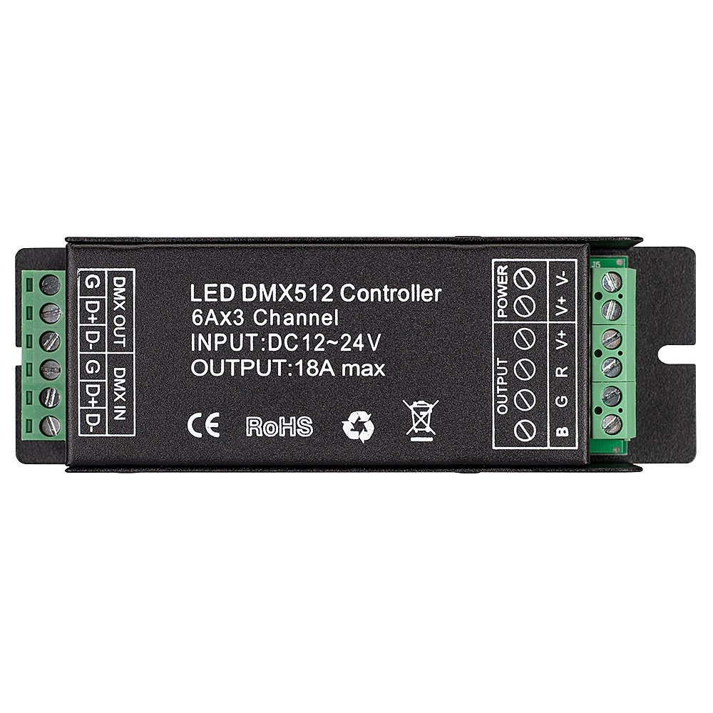 Декодер сигнала DMX512 в ШИМ (PWM) Arlight 027153