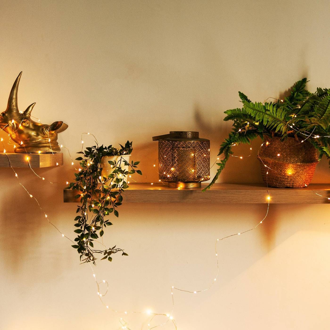 Гирлянда Uniel ULD-S10000-1000/DTA/RC WARM WHITE IP44 DEW