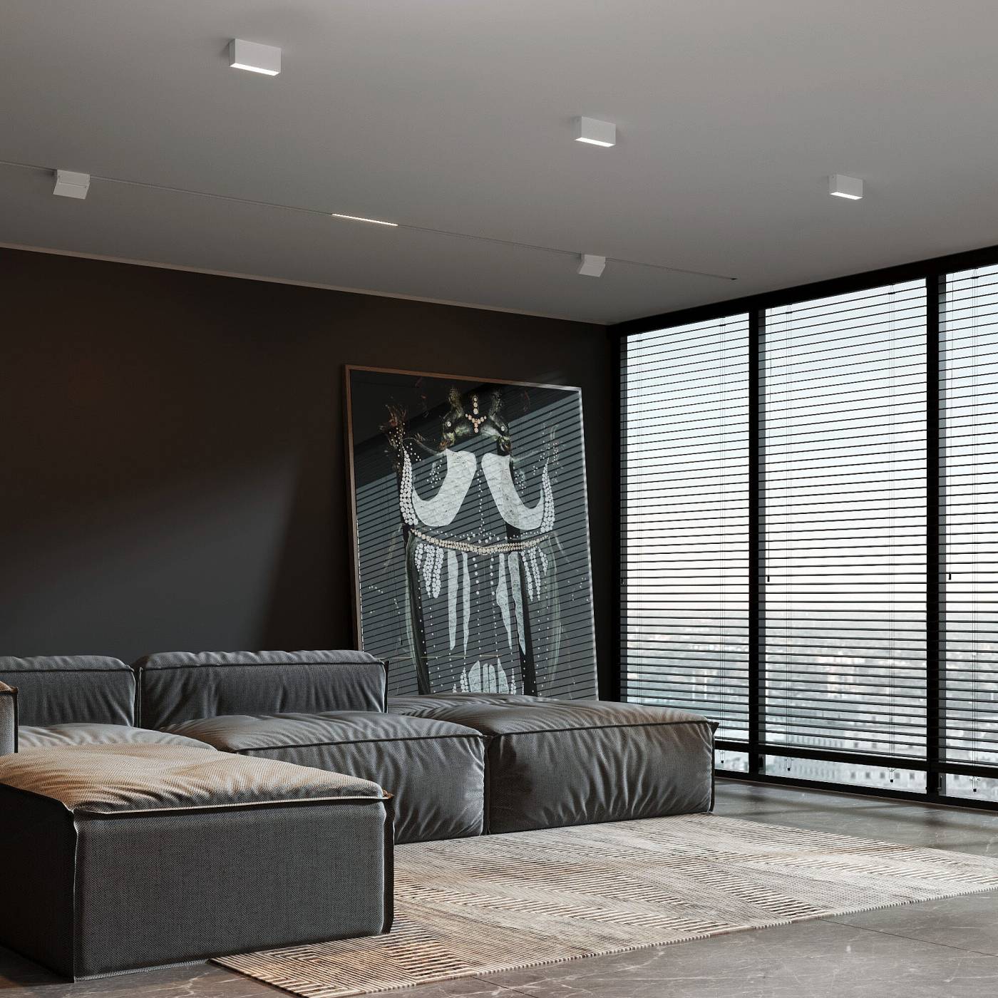 Накладной светильник Elektrostandard Block 25109/LED 10W 3000K белый