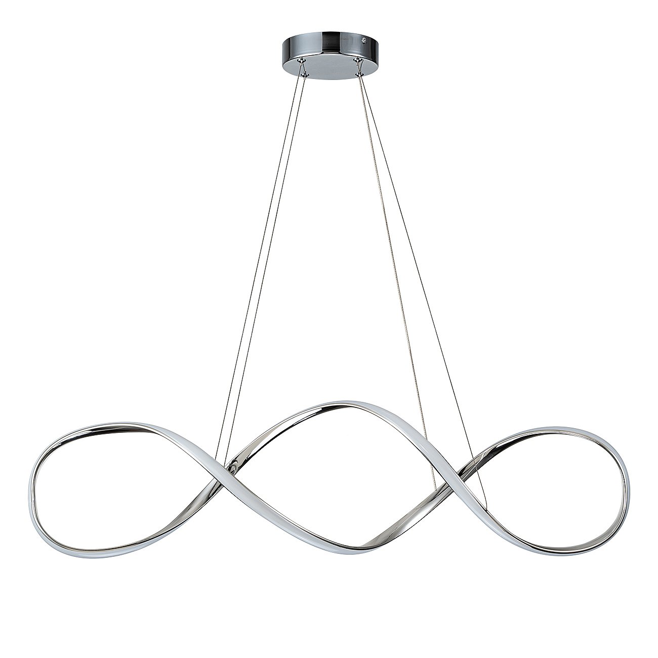 10236/1LED Chrome Подвесная люстра Escada Knot 10236/1LED Chrome