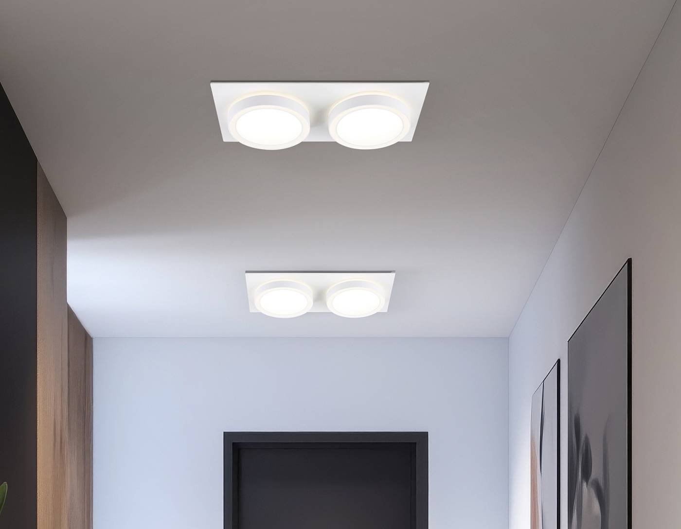 TN52423 Встраиваемый светильник Ambrella GX53 Acrylic tech TN52423