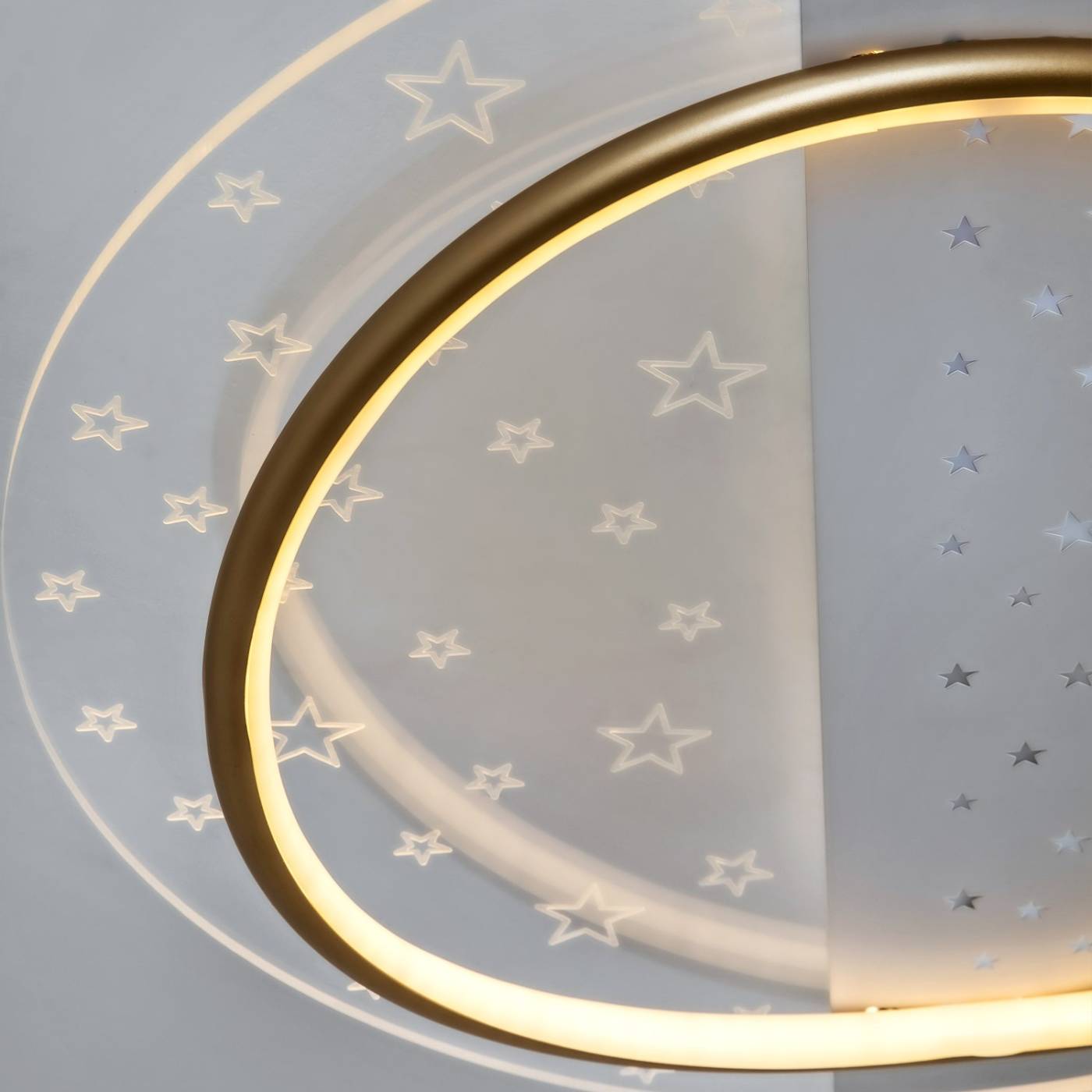 L1036-480 GD Потолочная люстра L LED4U L1036-480 GD