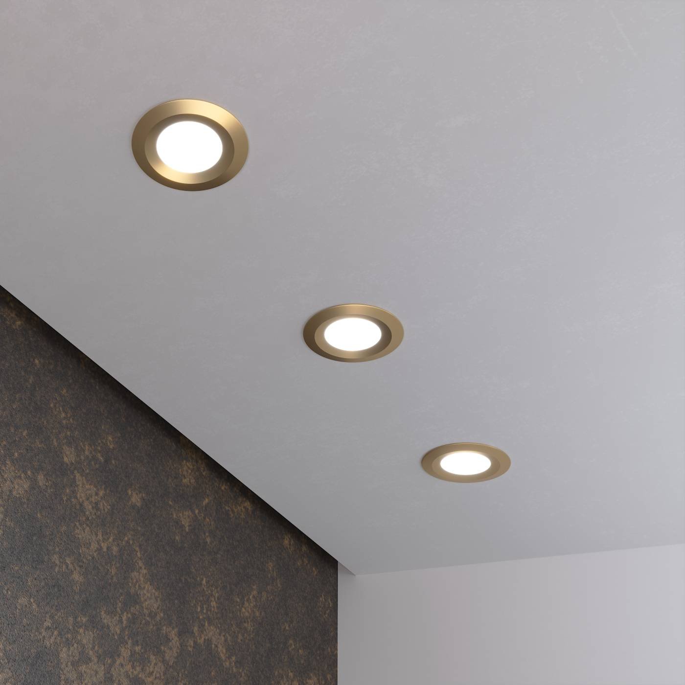 110 MR16 золотой Встраиваемый светильник Elektrostandard 110 MR16 золотой