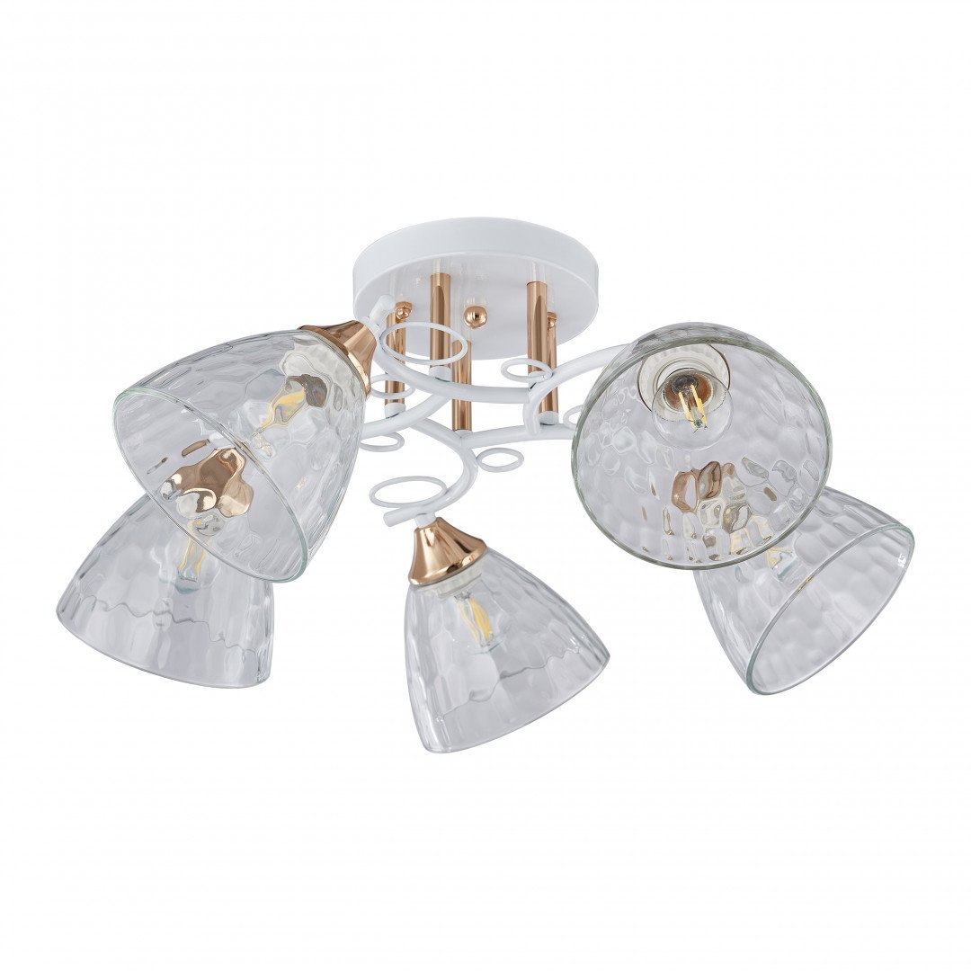 321395/5A WH+FG Потолочная люстра Arte Milano AMALFI 321395/5A WH+FG