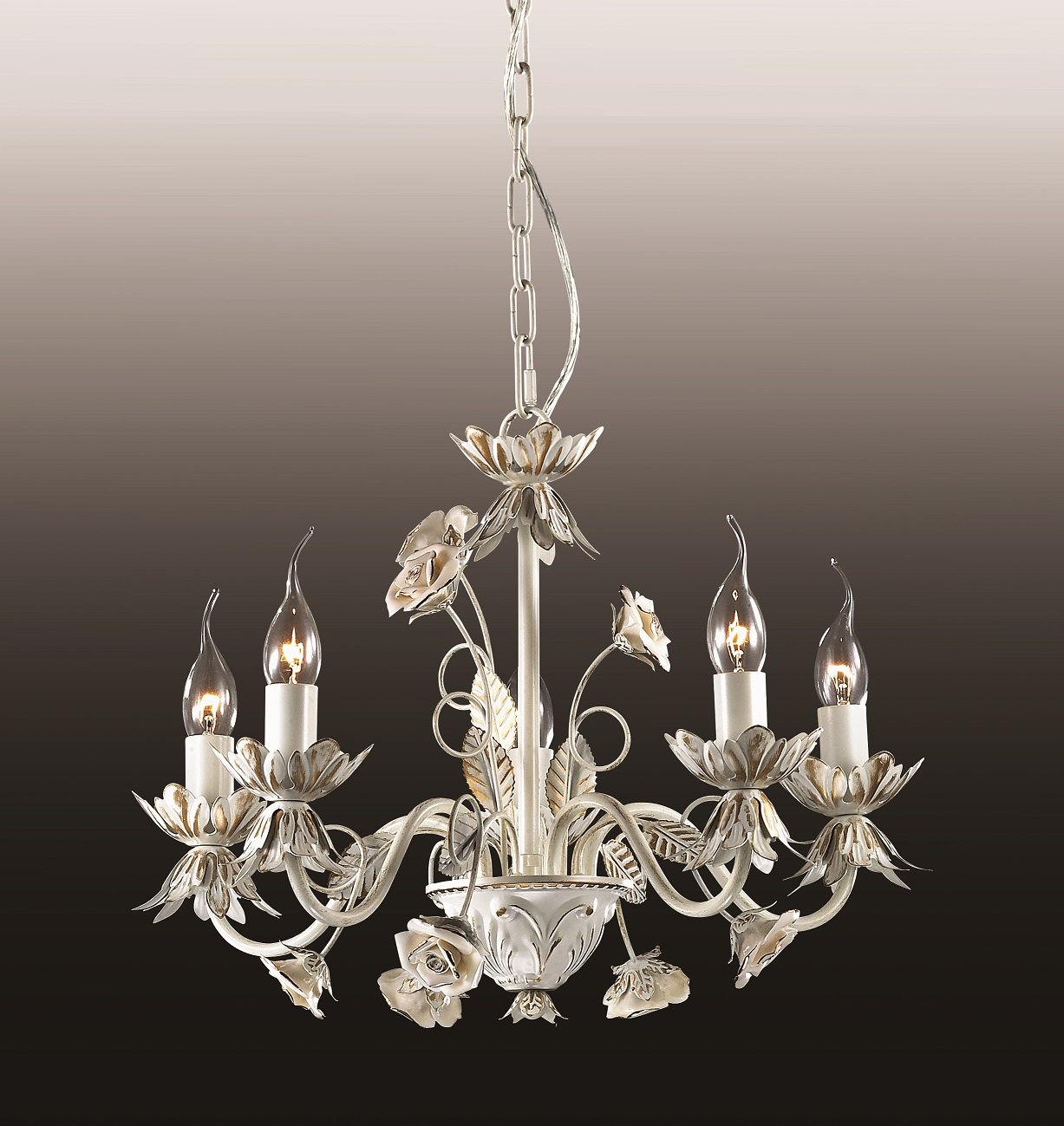 2694/5 Люстра подвесная с цветочками Silva 2694/5 Odeon Light