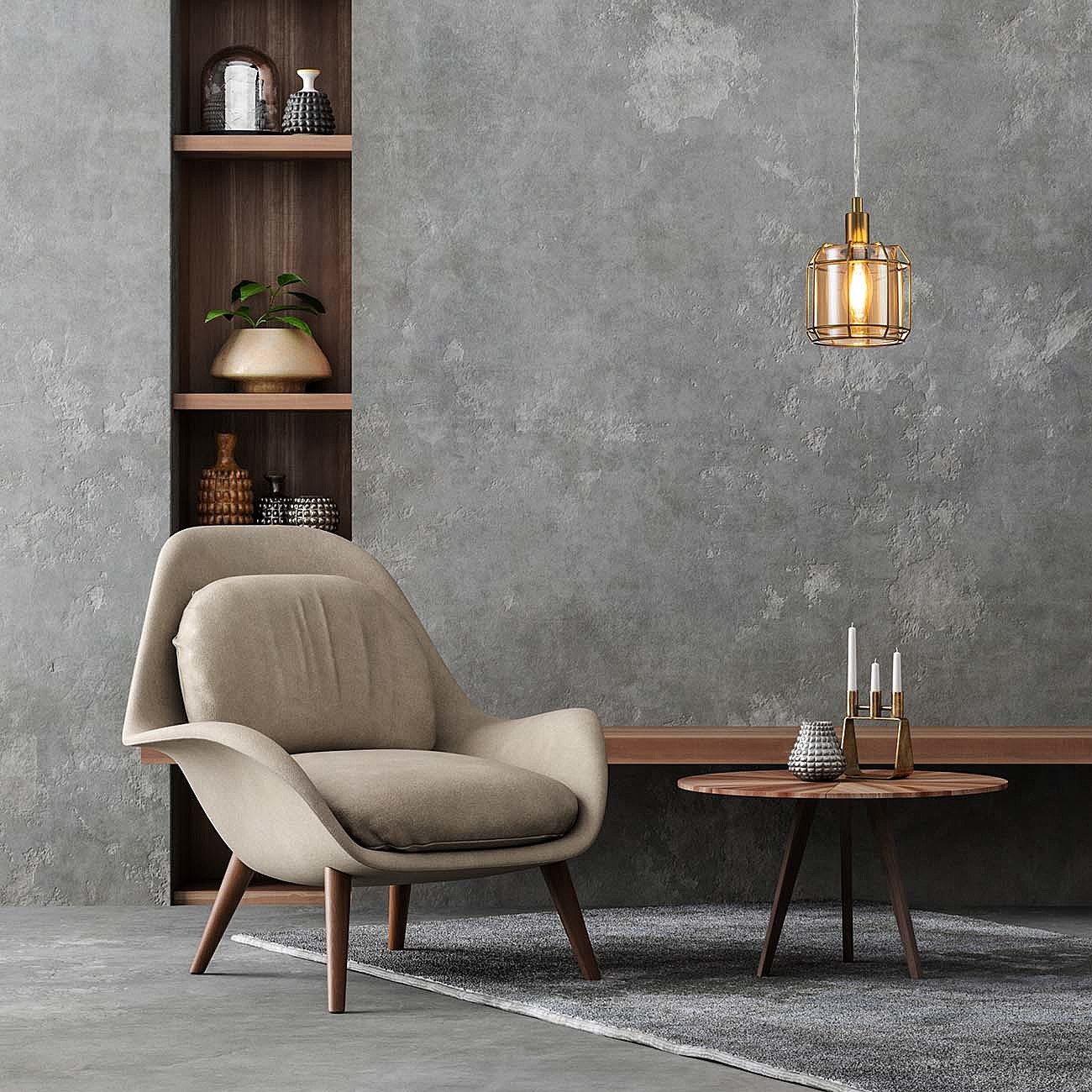 Светильник подвесной Escada Midland 10188/1S Brass