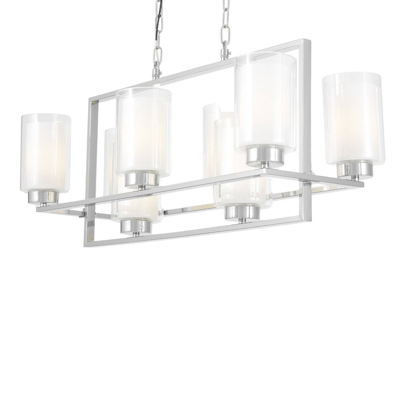 LDP 1239-8 CHR Подвесная люстра Lumina Deco Lino LDP 1239-8 CHR