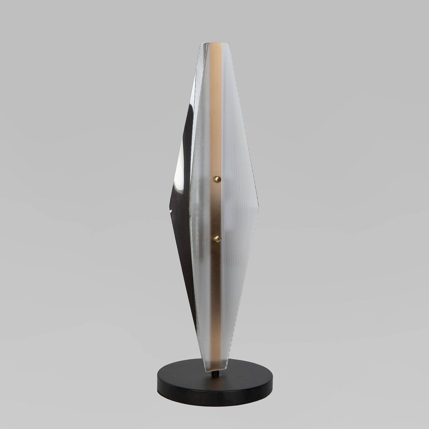 Настольная лампа Eurosvet Glare 308052 LED латунь