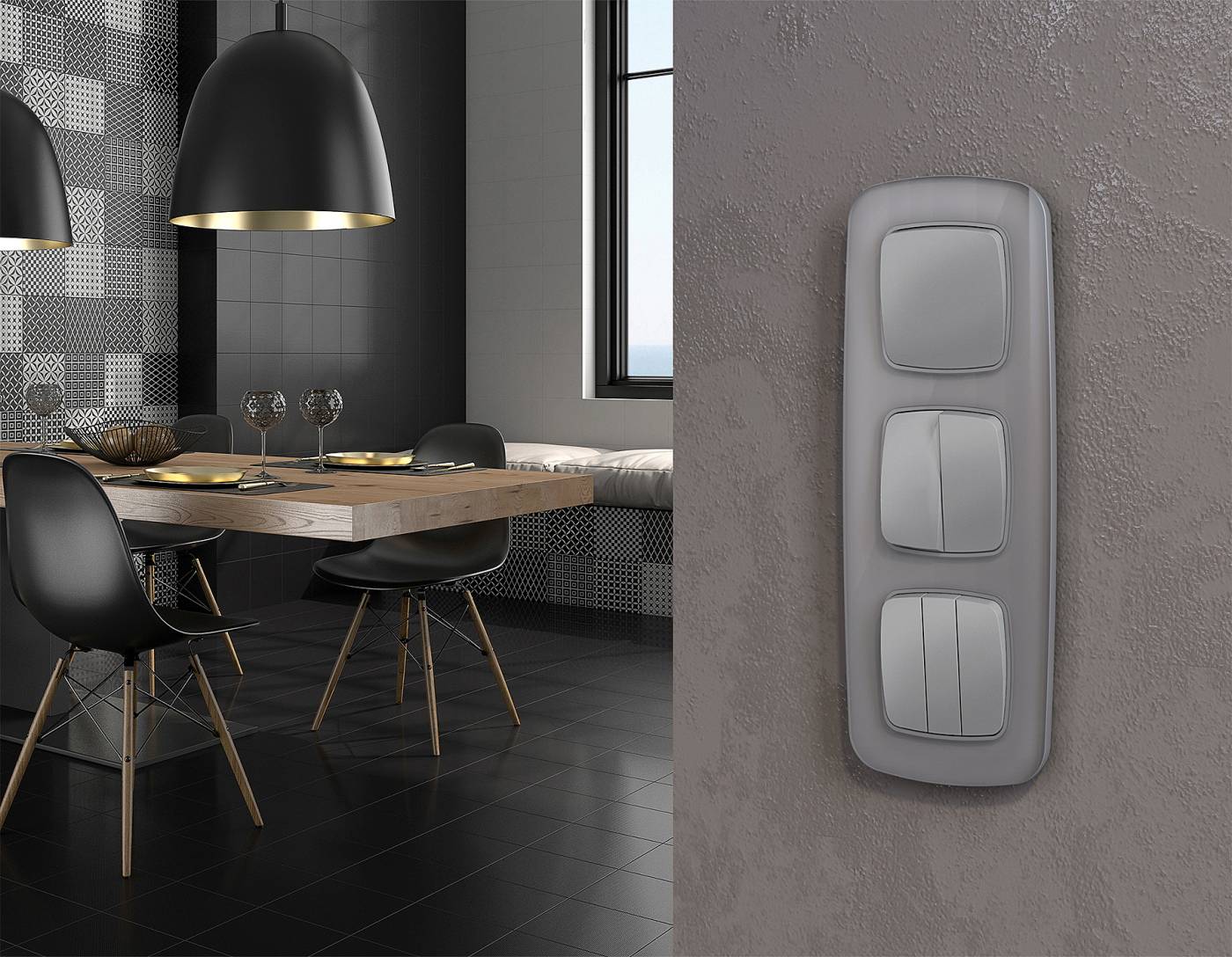 MO503030 Выключатель Ambrella Volt OMEGA MO503030