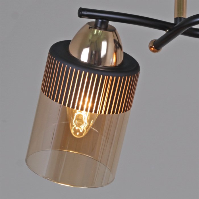 Потолочная люстра 09131-3.3-04 FG+BK