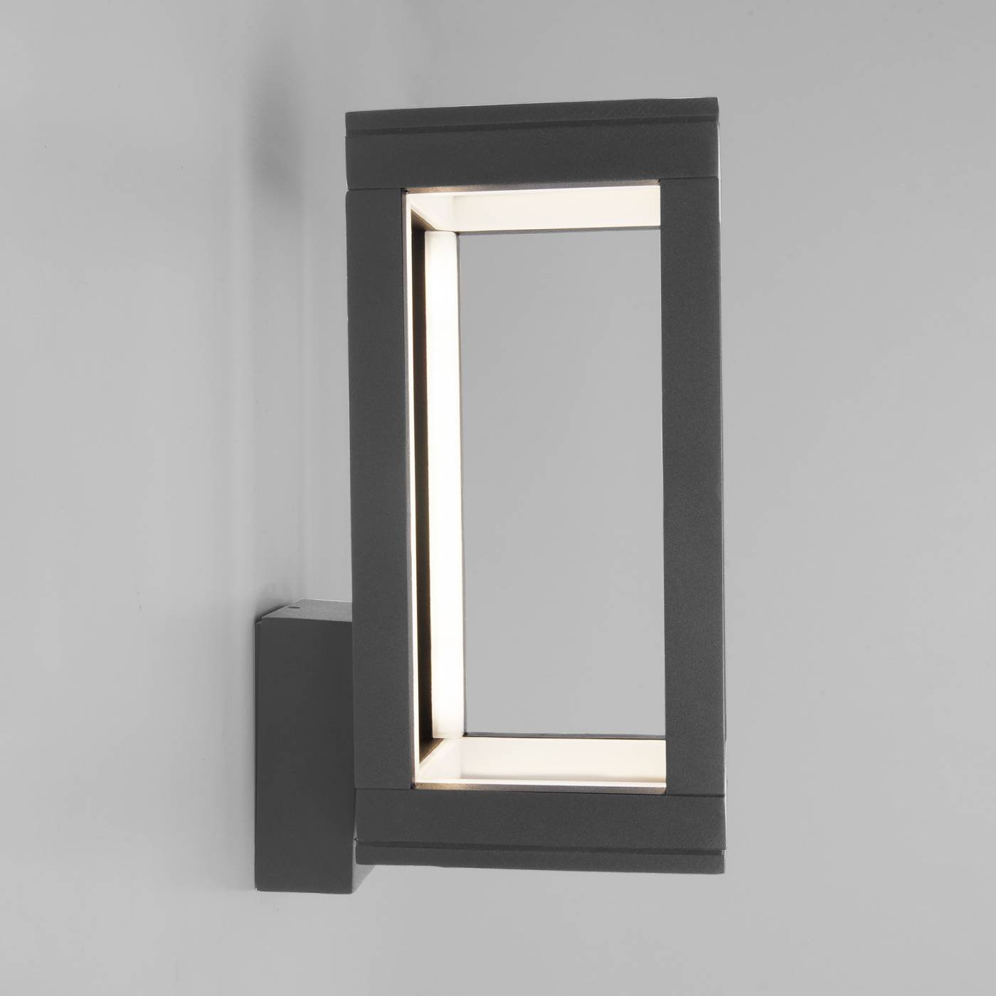 Уличный настенный светильник Elektrostandard Frame 1527 TECHNO LED Frame серый