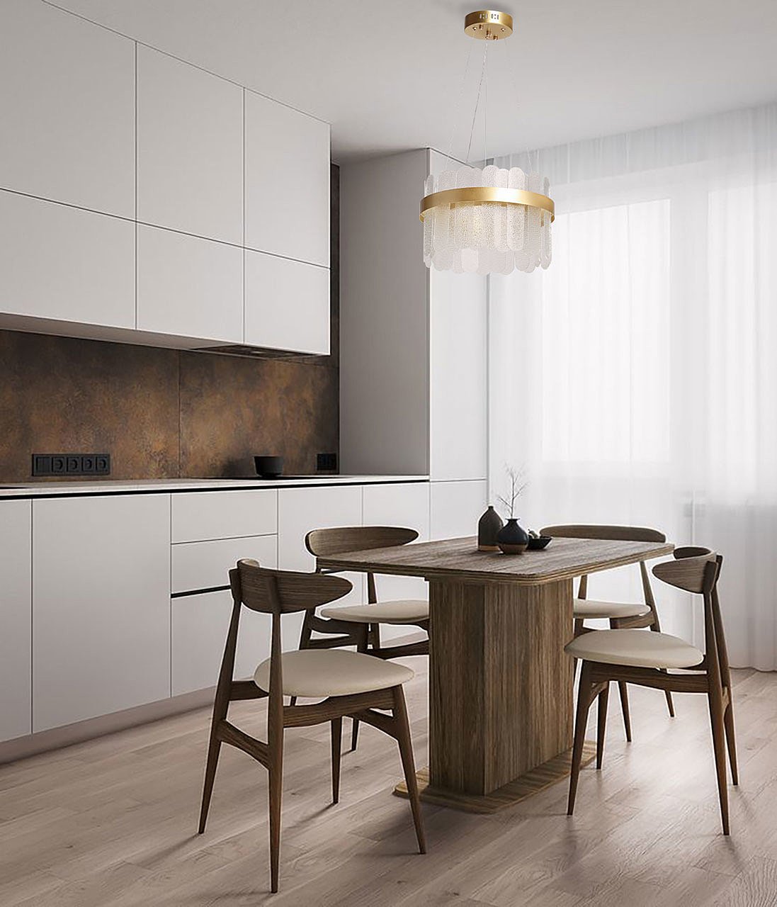 Подвесная люстра De Markt Бриз 111018001