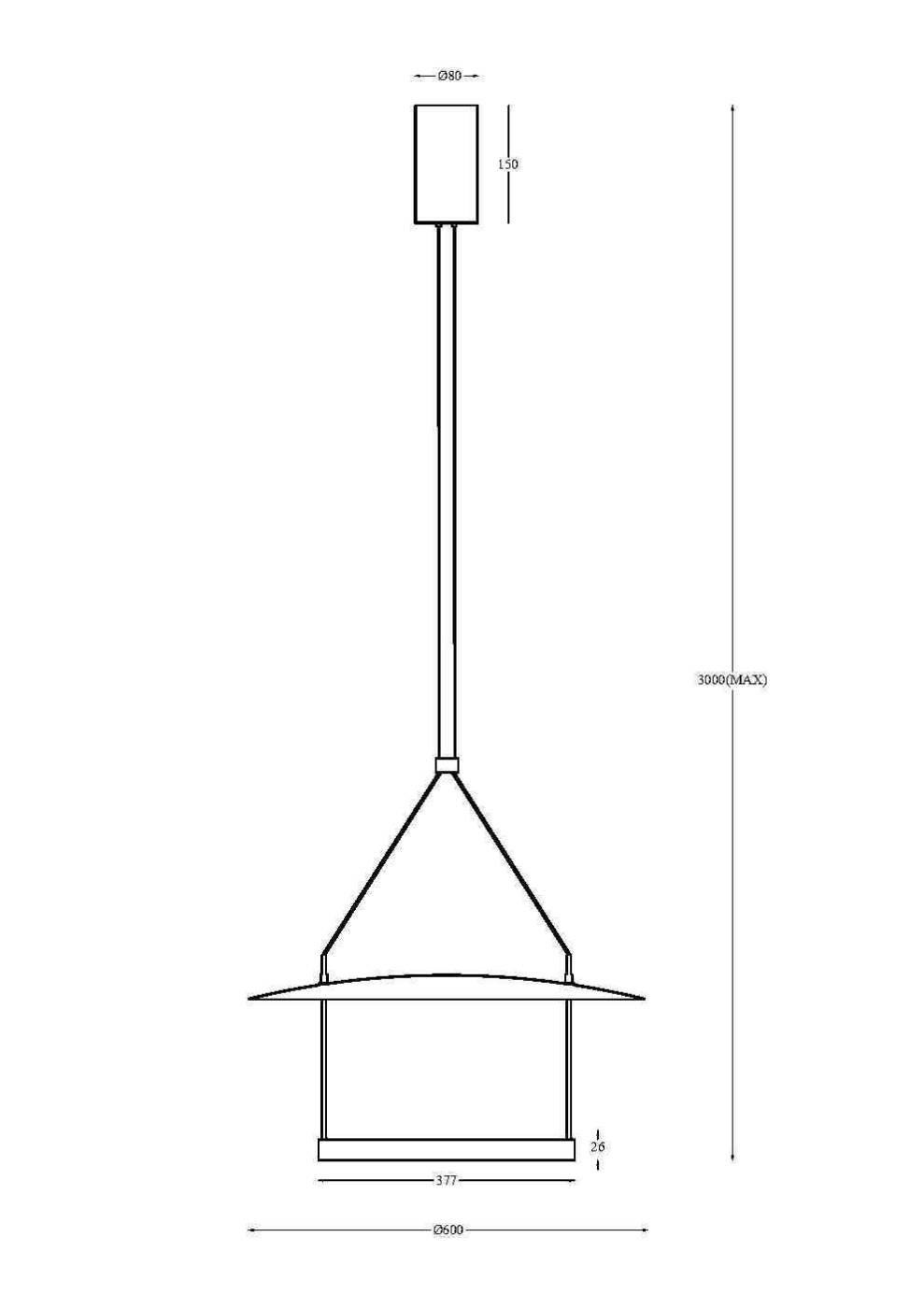 MOD280PL-L30B3K Светильник подвесной Maytoni Ambience MOD280PL-L30B3K