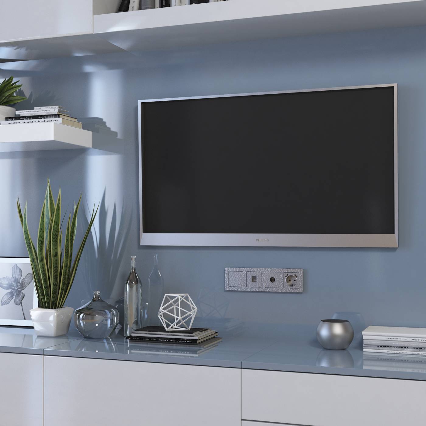 W1279506/ Накладка для розетки USB (hammer серебряный) Накладка на механизм Werkel W1279506/ Накладка для розетки USB (hammer серебряный)