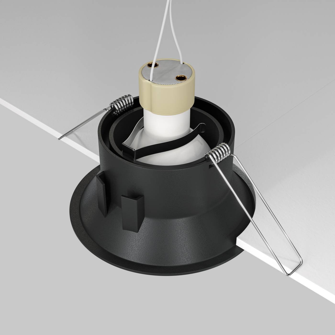 Встраиваемый светильник Maytoni Dot DL028-2-01B