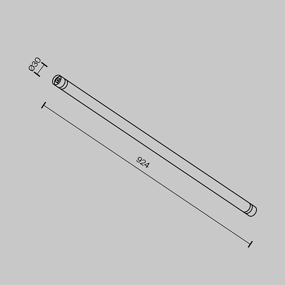 C148CL-L900-13W3K-B Трековый светильник Maytoni Larc C148CL-L900-13W3K-B