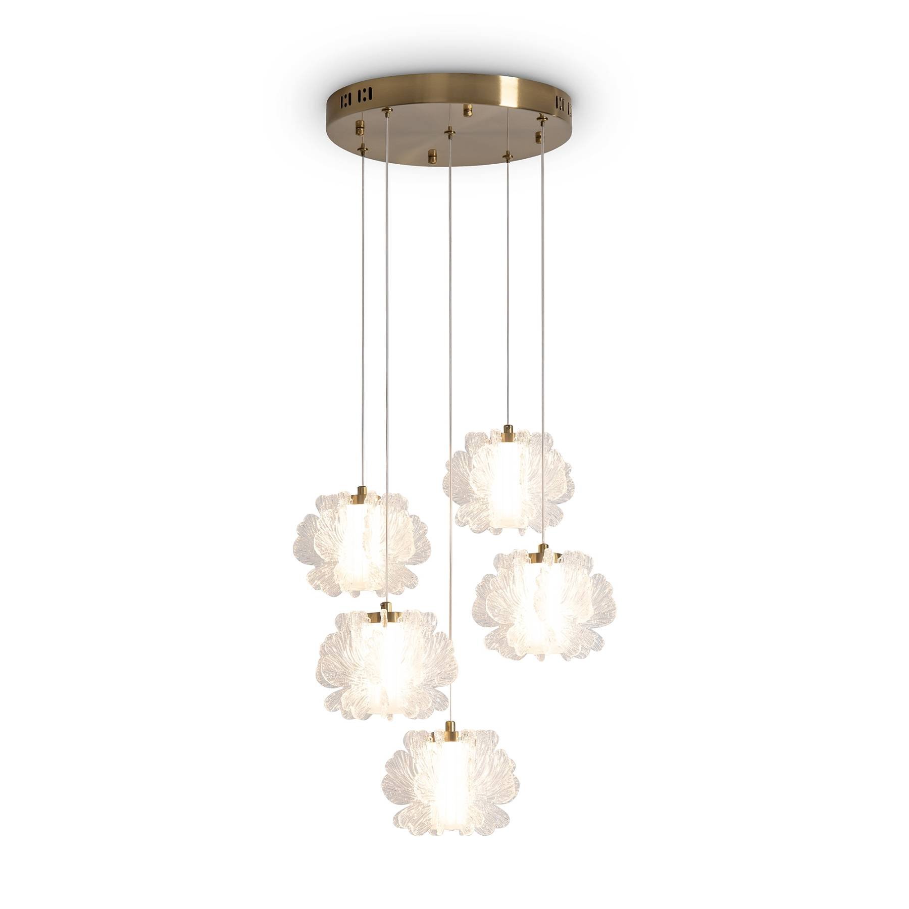 FR5579PL-L40BS Светильник подвесной Freya Flower FR5579PL-L40BS