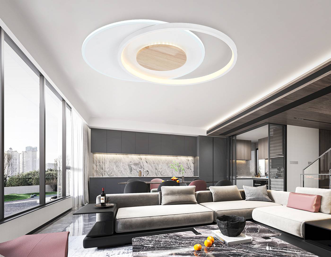 Потолочная люстра Ambrella LineTech FL4788