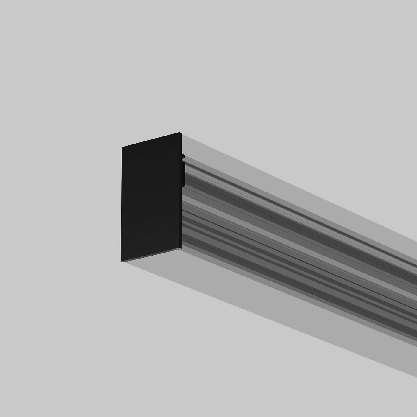 642061 Комплект заглушек (для профиля 25х42) 2 шт., Maytoni Накладной-подвесной профиль 642061