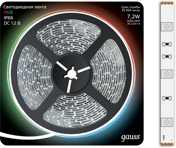 311000407 LED лента Gauss 311000407