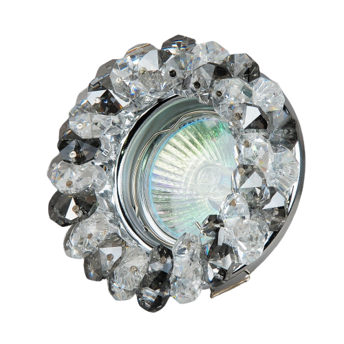 Встраиваемый светильник Elvan TCH-8003-MR16-5.3-Bk-Ch