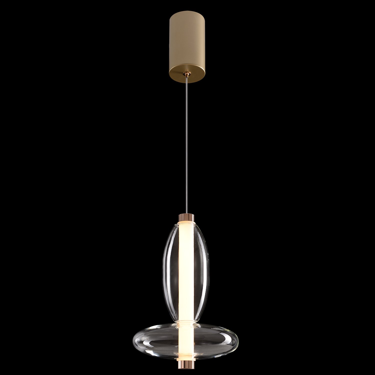 QUASAR SP7W LED TRANSPARENT Светильник подвесной Crystal Lux Quasar QUASAR SP7W LED TRANSPARENT