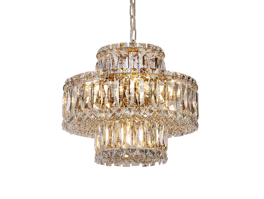 8458+3/C gold Подвесная люстра Newport 8450 8458+3/C gold