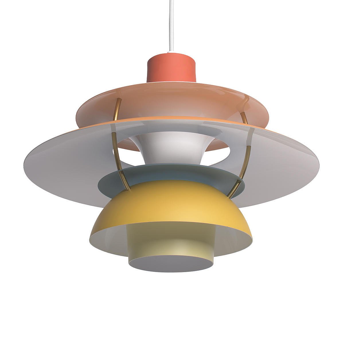 10113 Orange Светильник подвесной Loft It Floret 10113 Orange