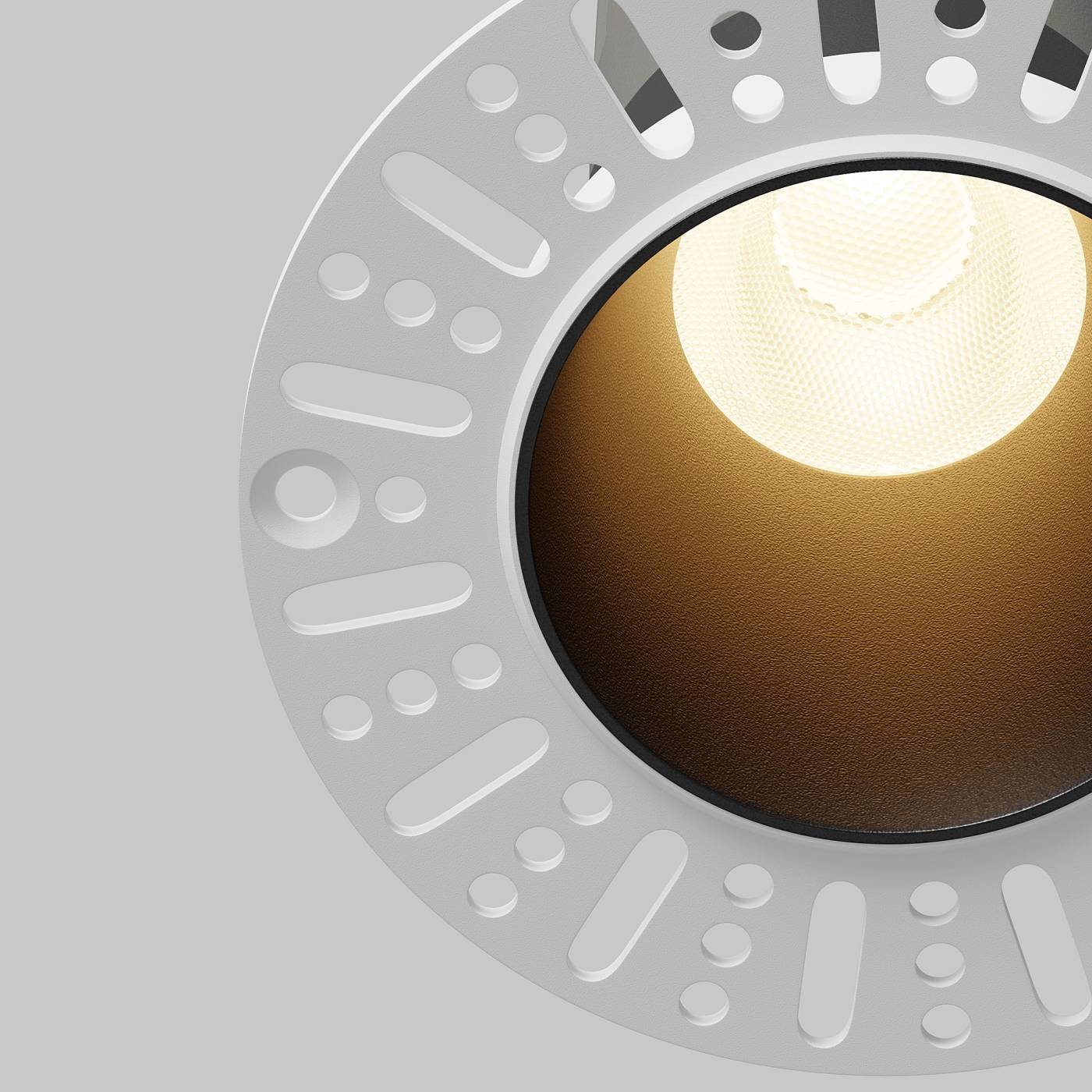 Встраиваемый светильник Maytoni Dip DL120-10W-3K-TRS-B