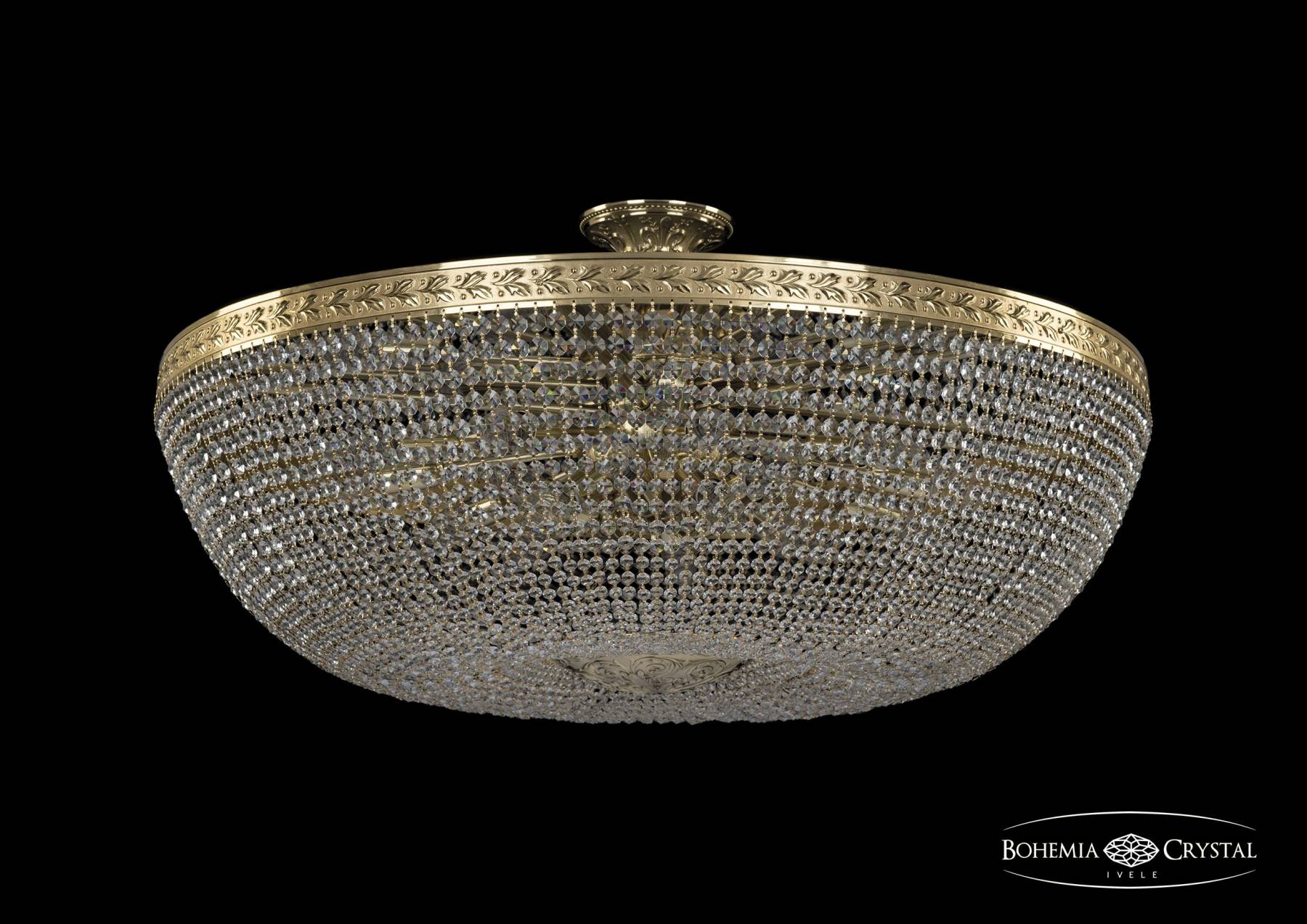 19051/90IV G Потолочная хрустальная люстра Bohemia 1905 19051/90IV G
