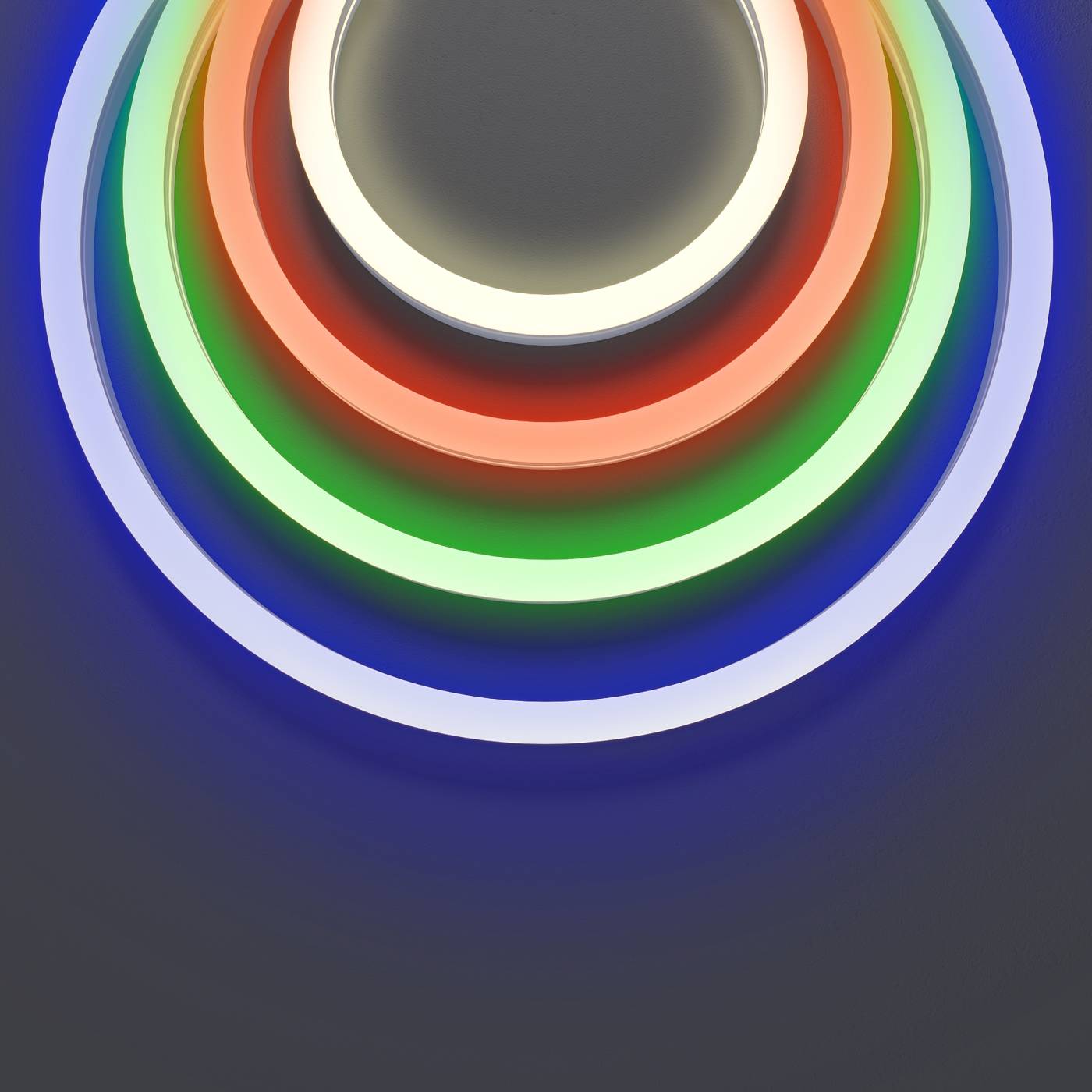 Гибкий неон 17x12 24В 12Вт/м RGBW 3000K IP67 5м Maytoni Изгиб поперек оптической оси 432003