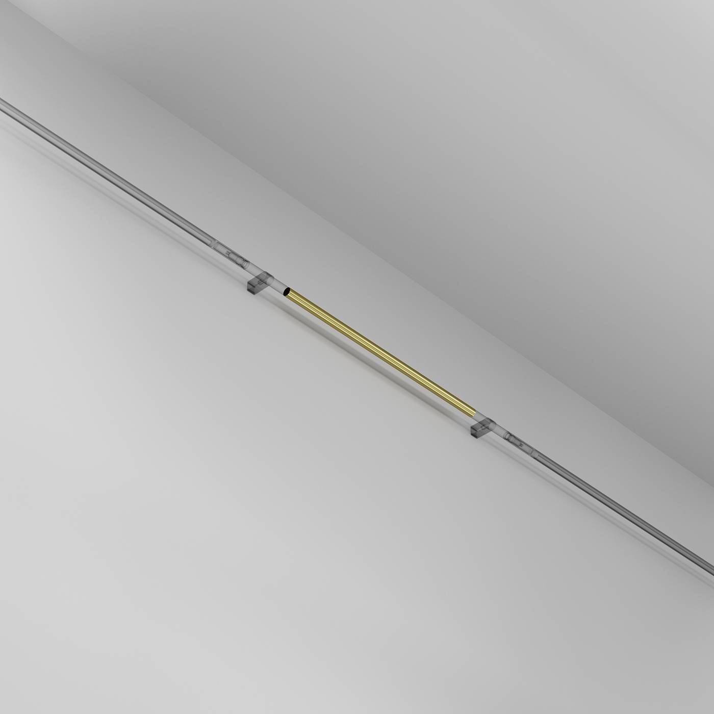 CA001-L500-BS Фиксатор для накладного монтажа штанговой системы Axity Maytoni Accessories for system Axity CA001-L500-BS