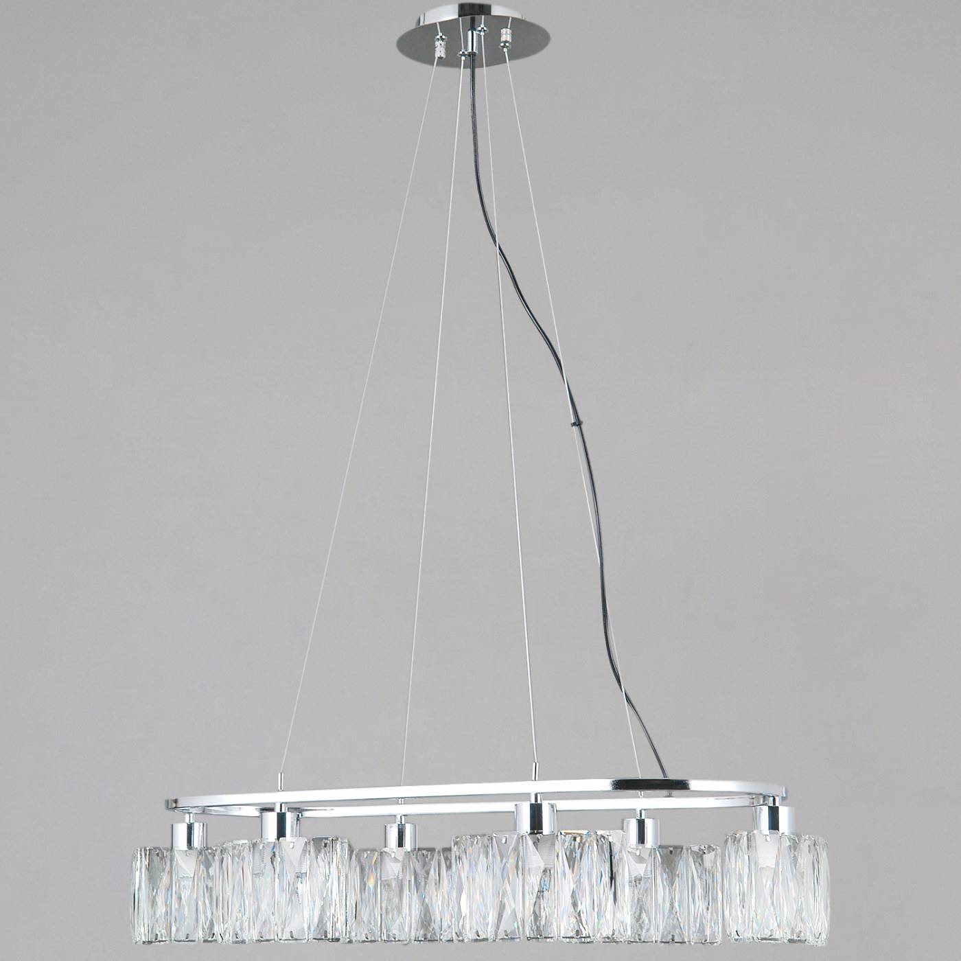 Подвесная люстра ILLUMICO IL0834-6PSQ-26 CR DS