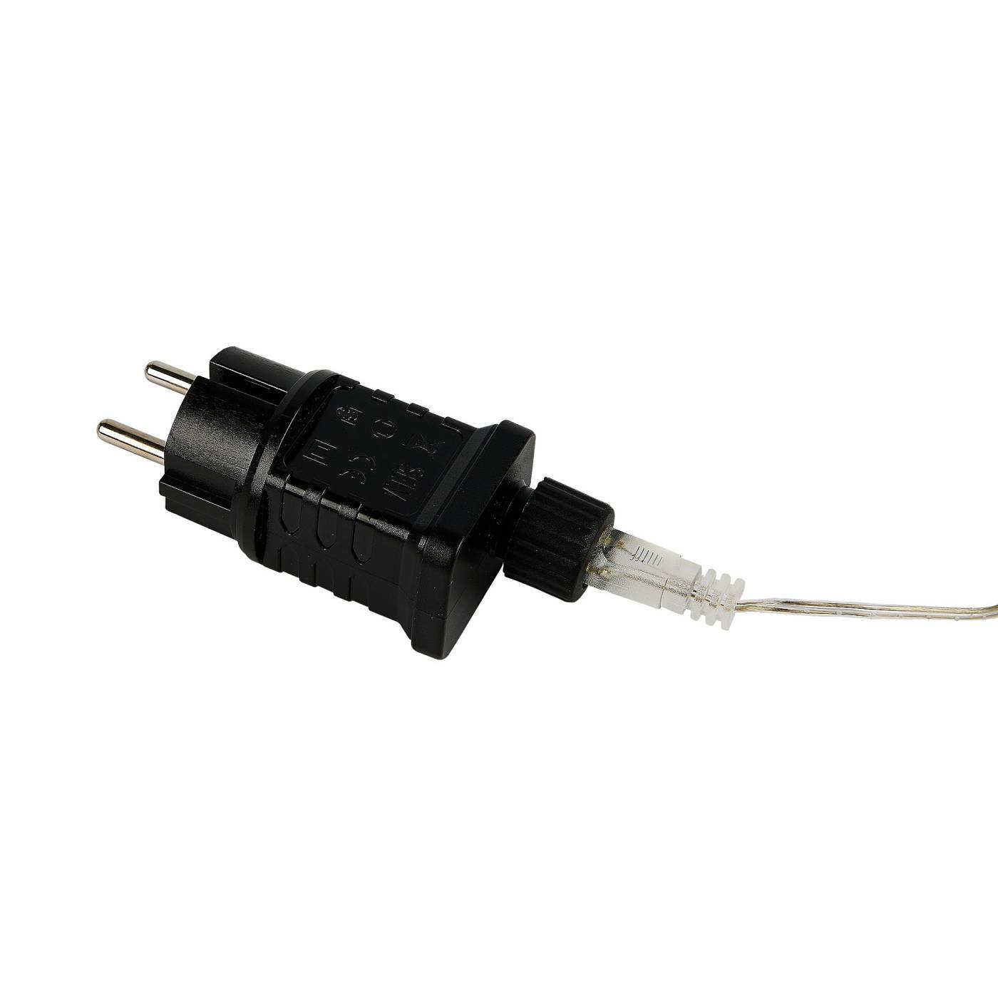 Бахрома светодиодная с эффектом мерцания, 10м Uniel ULD-B10006-248/TTK AMBER-WARMWHITE IP44