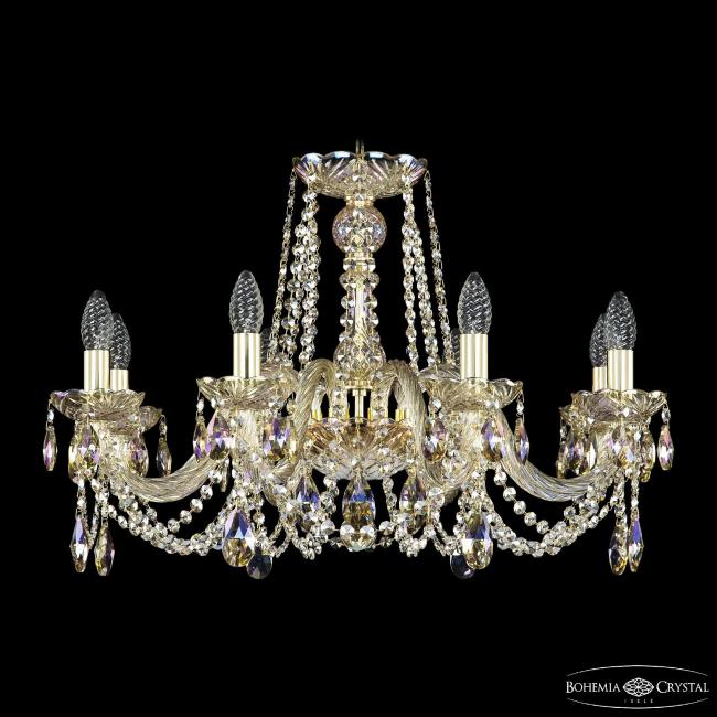 Подвесная хрустальная люстра 1402 Bohemia 1402/8/240 G M801