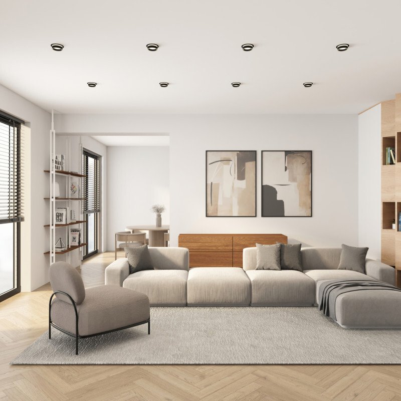 DK2100-BK Встраиваемый светильник Denkirs Niko DK2100-BK