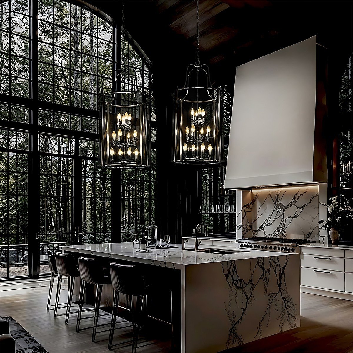 Подвесная люстра Loft It Lighthouse 10456/12 CR