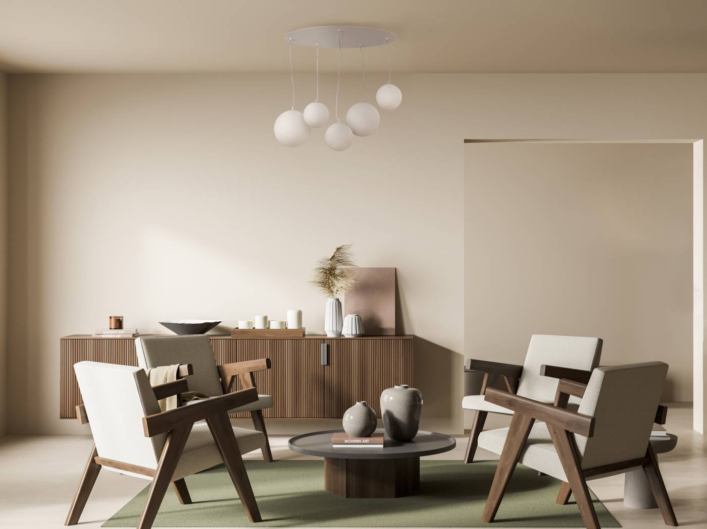 MOD321PL-05W1 Светильник подвесной Maytoni Basic form MOD321PL-05W1