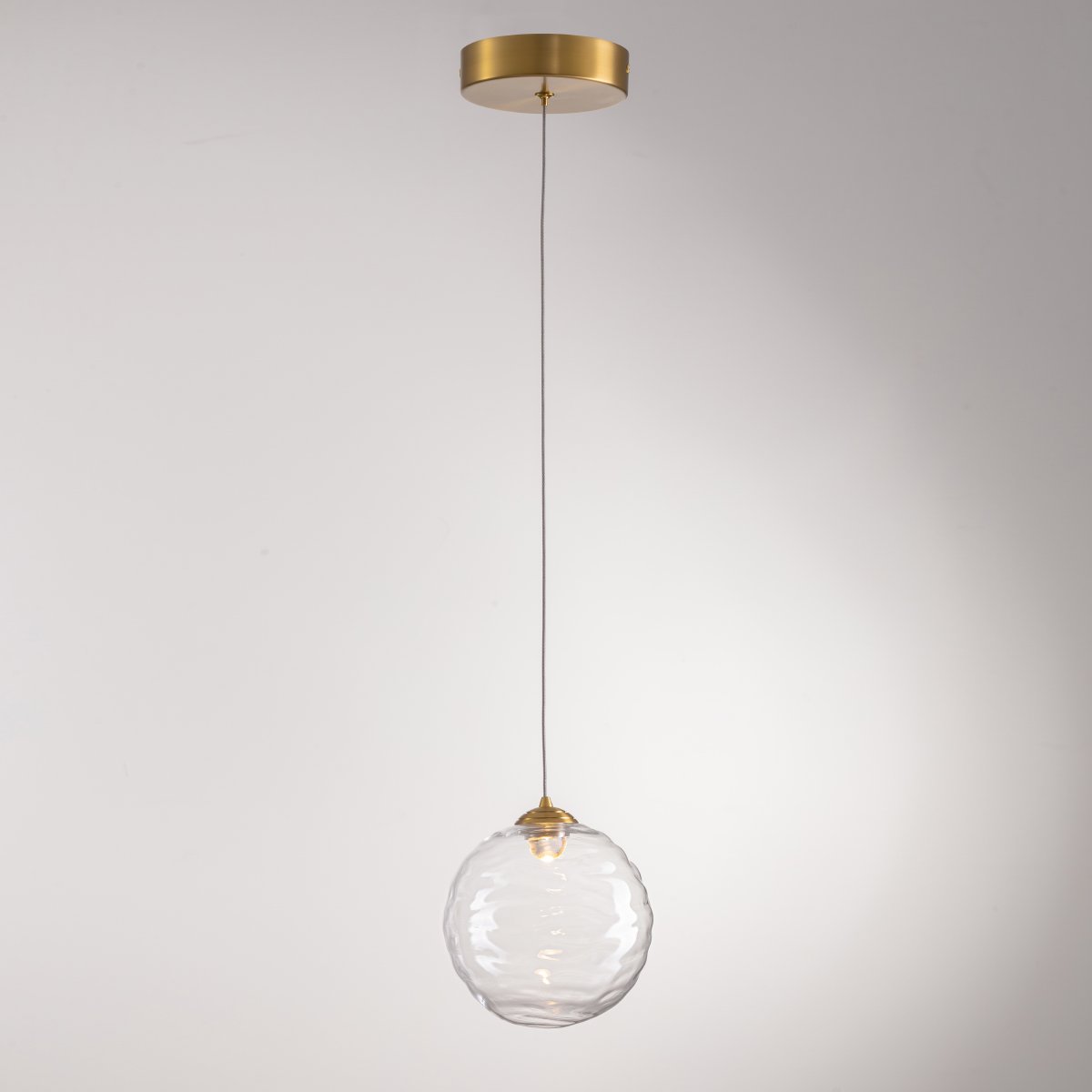 MD25030001-1A brass/clear Светильник подвесной Delight Collection MD25030001 MD25030001-1A brass/clear