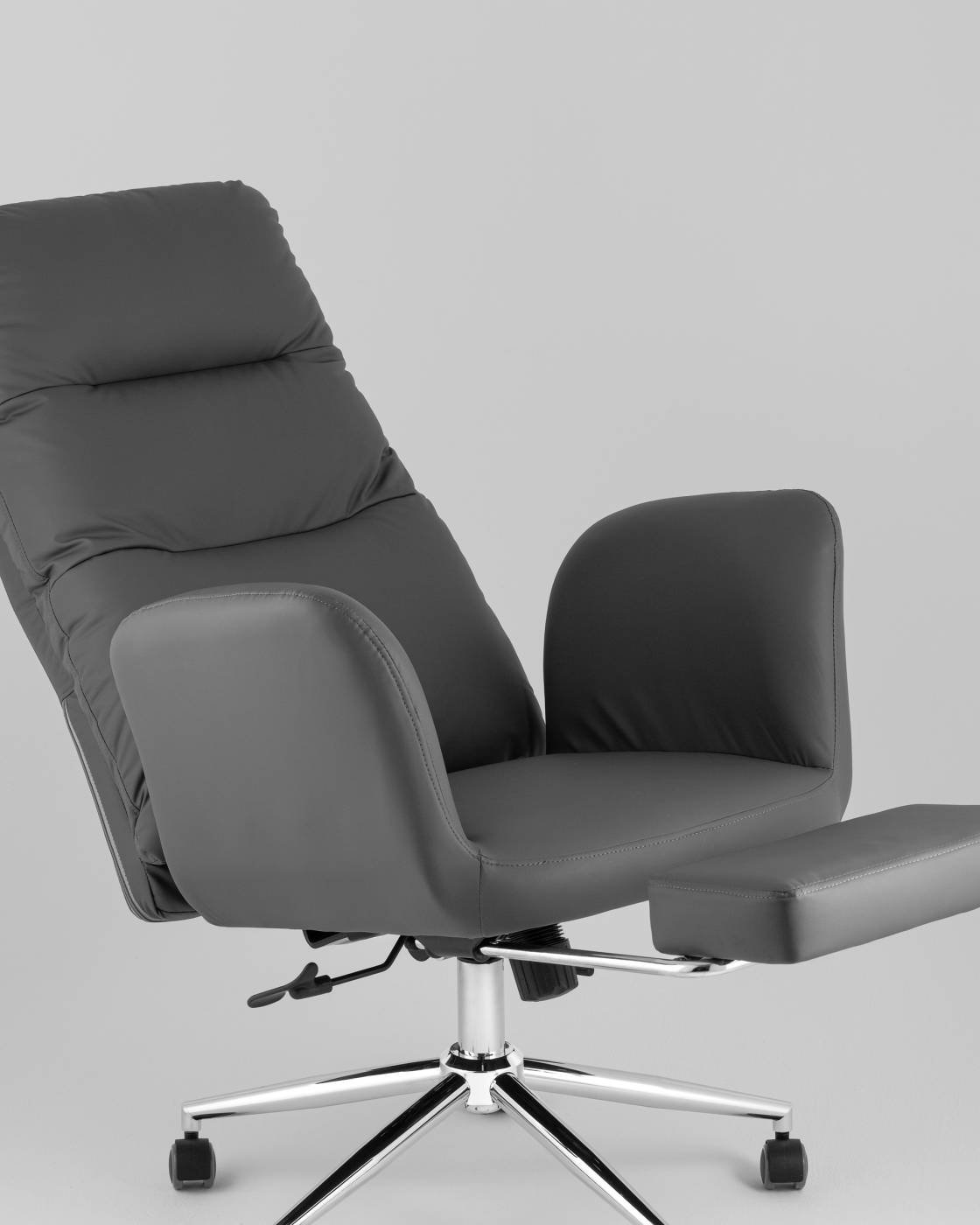 DD-004-OT NC grey Офисное кресло Stool Group DD-004-OT NC grey