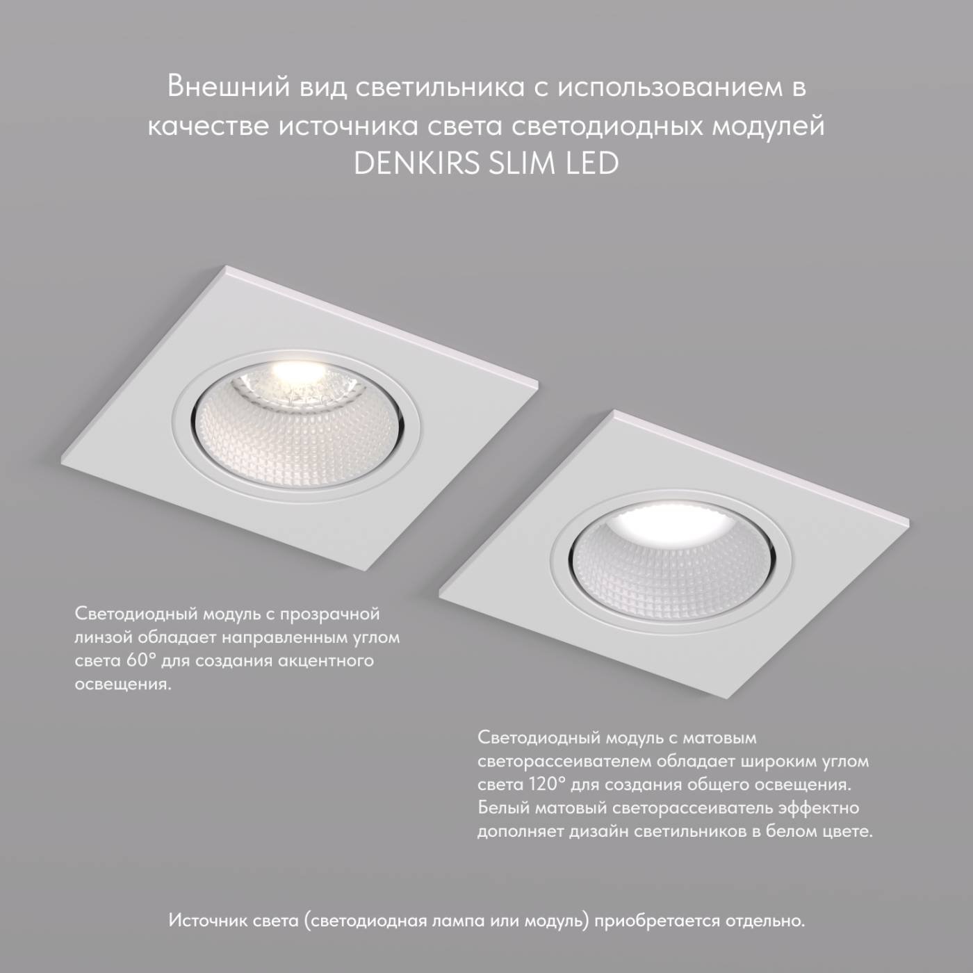 DK3071-WH Встраиваемый светильник Denkirs Dk3020Ww DK3071-WH