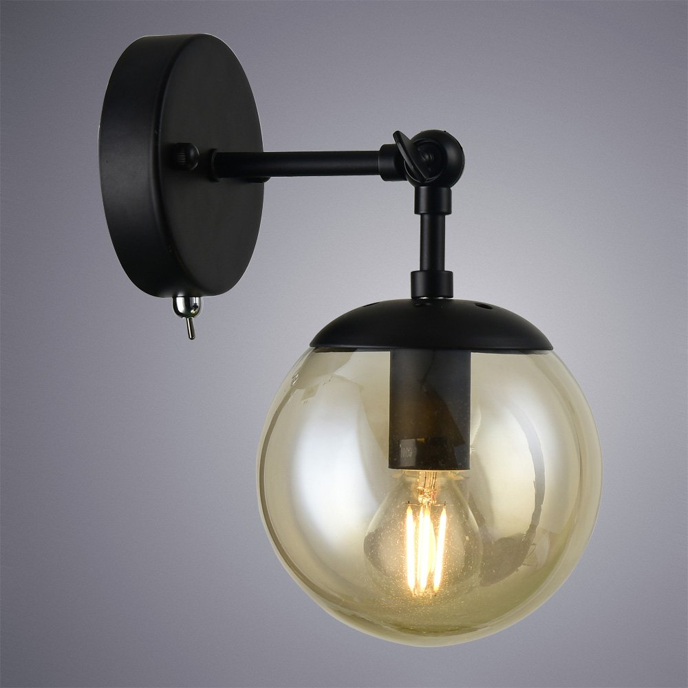 Настенное бра Arte Lamp Bolla A1664AP-1BK