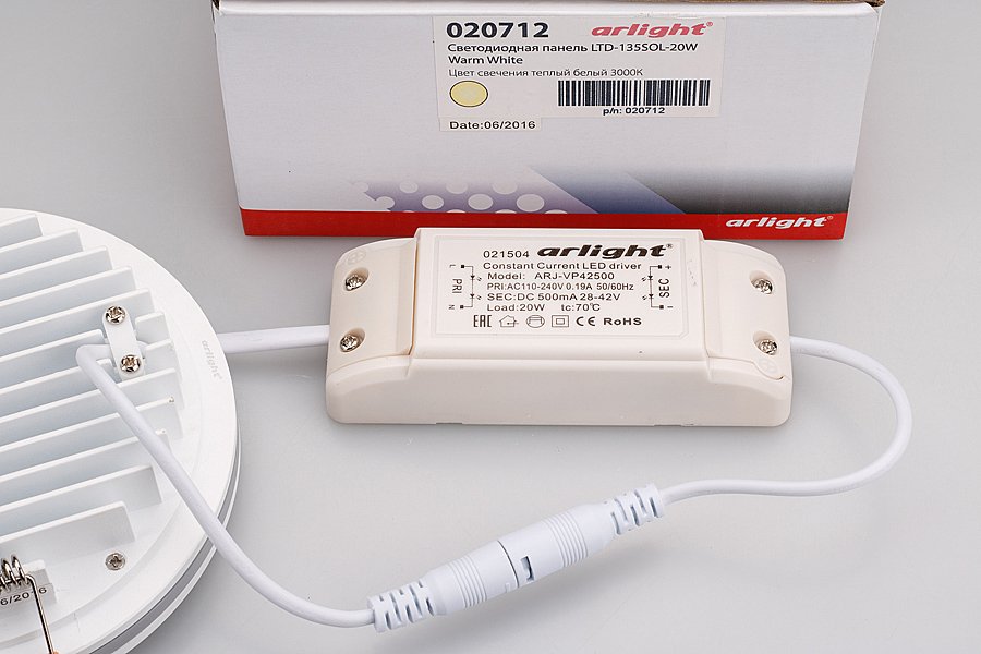 020712 Встраиваемый светильник Arlight Sol 020712