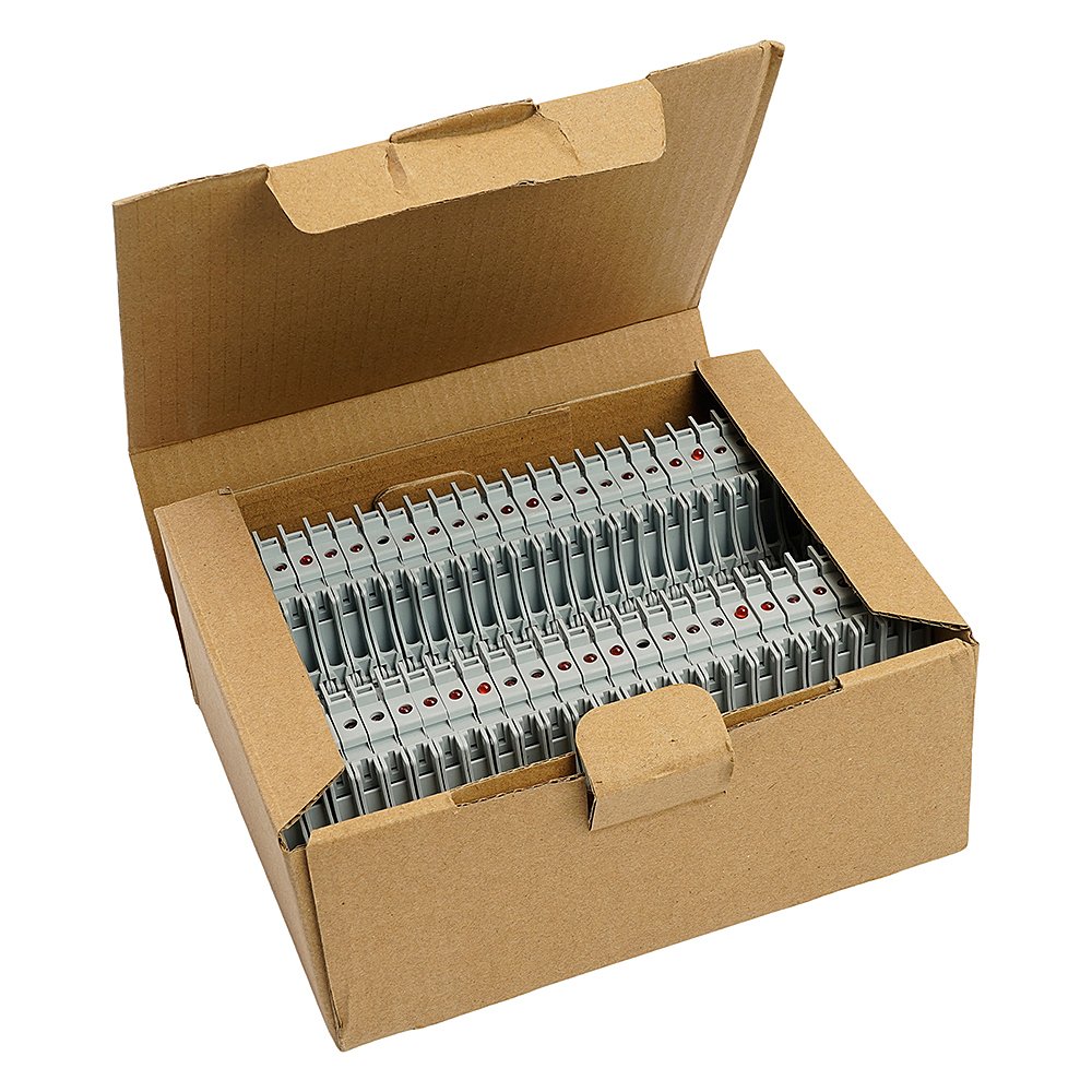 50189 Зажим пружин.2-проводн.проходн. 4,0 мм Stekker LD552-1-01 50189